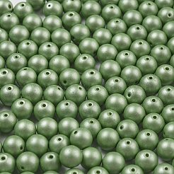 Baking Paint 3/0 Glass Seed Beads&nbsp;SEED-A034-02I