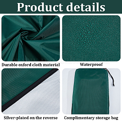 Oxford Cloth Outdoor Courtyard Swing Roof Cover &nbsp;AJEW-WH20816-215