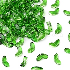 100Pcs Spray Painted Transparent Glass Beads&nbsp;GLAA-FS0002-04