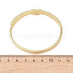 304 Stainless Steel Hinged Bangles for Women&nbsp;BJEW-F527-02G