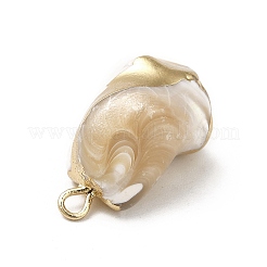 Natural Trochus Shell Pendants&nbsp;BSHE-E025-04LG
