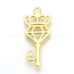 Tibetan Style Alloy Open Back Bezel Pendants&nbsp;TIBE-S308-18G