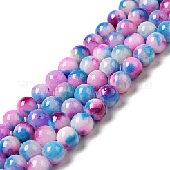 Jade Beads Strands&nbsp;G-D264-8mm-XH10