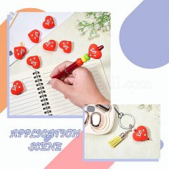 10Pcs Silicone Beads&nbsp;SIL-SZ0003-97