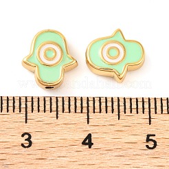 Rack Plating Brass Beads&nbsp;KK-H486-03G-05