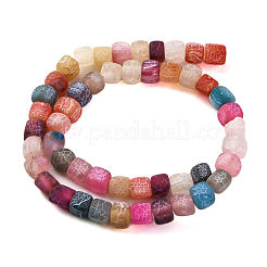 Natural Weathered Agate Beads Strands&nbsp;G-NH0038-01A