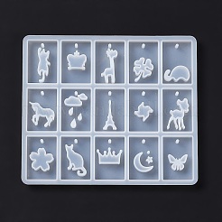 DIY Rectangle Pendant Silicone Molds&nbsp;LS-DIY-E058-01