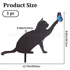 Double-sided Pattern Acrylic Garden Stake&nbsp;AJEW-WH0348-02C