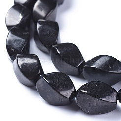 Natural Shungite Beads Strands&nbsp;G-L505-41