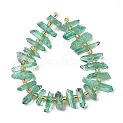 Natural Quartz Crystal Beads Strands&nbsp;G-F800-C19