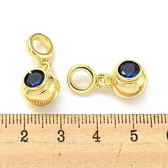Brass with Cubic Zirconia Pendants&nbsp;FIND-Z023-21A