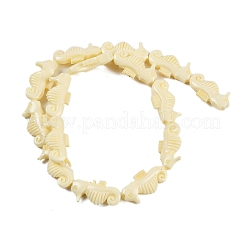 Synthetic Coral Carved Beads Strands&nbsp;CORA-C003-03