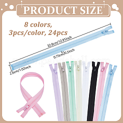 24Pcs 8 Colors Garment Accessories&nbsp;FIND-NB0006-77A