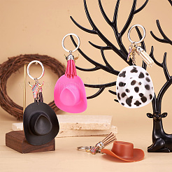 DIY West Cowboy Theme Iron Keychain Making Kit&nbsp;DIY-TA0009-40