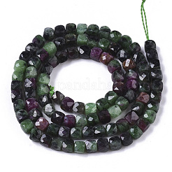 Natural Ruby in Zoisite Bead Strands&nbsp;G-R460-029