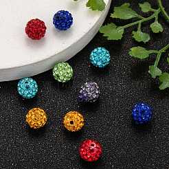 Pave Disco Ball Beads&nbsp;RB-H258-8MM-M