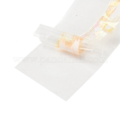 ペットの粘着ステッカー  DIY フォトアルバム日記スクラップブック装飾用  ゴールド  ツイスト  20x0.1mm  2 m /ロール&nbsp;DIY-M077-02A