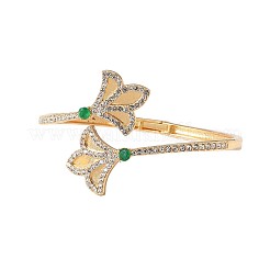 Zinc Alloy Rhinestone Cuff Bangles for Women&nbsp;FS-WG36067-01