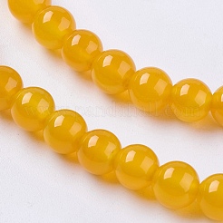 Natural Agate Beads Strands&nbsp;X-G-G583-6mm-04