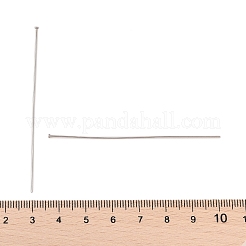 304ステンレス鋼フラットヘッドピン  ステンレス鋼色  65x0.6mm  ヘッド：1.5mm&nbsp;STAS-Z089-03P-13