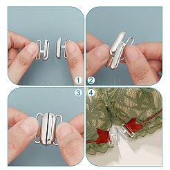 12Pcs 3 Colors Alloy Bikini Clips&nbsp;FIND-PH0018-50