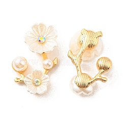 Zinc Alloy Cabochons&nbsp;FIND-C035-01G-M