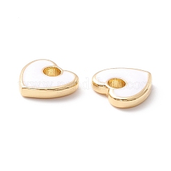 Rack Plating Eco-friendly Brass Enamel Charms&nbsp;KK-D073-04G-NR