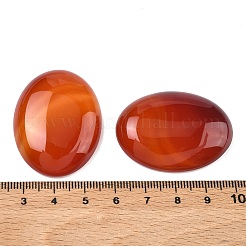 Natural Agate Cabochons&nbsp;G-K021-40x30mm-01