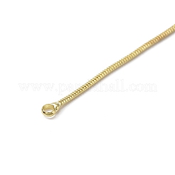 真鍮ヘリンボーン チェーン タッセル ペンダント  ライトゴールド  114x1mm  穴：1.8mm&nbsp;KK-WH0035-92B