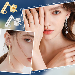 304 Stainless Steel Stud Earring Findings&nbsp;STAS-LP0001-10
