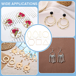 175Pcs 7 Styles Brass Linking Rings&nbsp;KK-ME0004-78