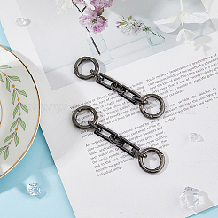 2Pcs Zinc Alloy Bag Extender Cable Chains&nbsp;FIND-FI0001-03B