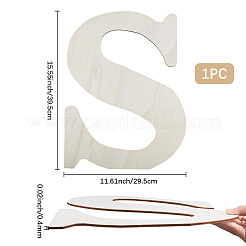 Letter Unfinished MDF Sheets&nbsp;WOOD-WH20012-008S