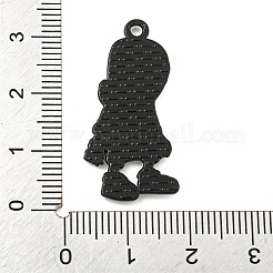 Halloween Alloy Enamel Pendants&nbsp;ENAM-M220-02G-B