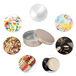 Round Aluminium Tin Cans&nbsp;CON-PH0001-58KCG