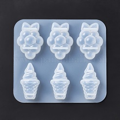 DIY Grapes & Ice Cream Ornament Silicone Molds&nbsp;DIY-E055-27