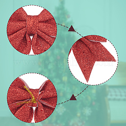10Pcs Glitter Foam Bowknot Ornament Accessories&nbsp;FIND-GF0008-55A
