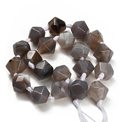 Natural Banded Agate Beads Strands&nbsp;GG-CBAB9C6-L01-01