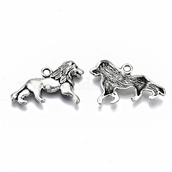 Tibetan Style Alloy Pendants&nbsp;TIBEP-N009-36AS-RS