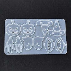 DIY Halloween Theme Pendant Silicone Molds&nbsp;DIY-I102-04