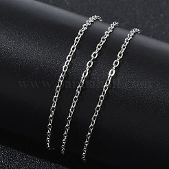 1.5MM 304 Stainless Steel Cable Chain Necklaces for Women&nbsp;SA-CBACA62-06P