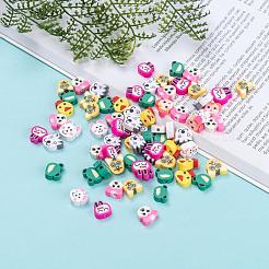 Mixed Shape Animal Handmade Polymer Clay Beads&nbsp;CLAY-R060
