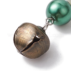 Christmas Theme Glass Pearl Pendant Decoration&nbsp;PALLOY-JF02883