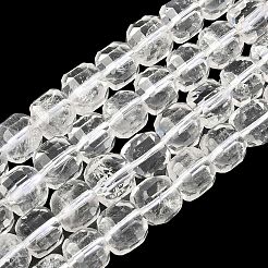 Natural Quartz Crystal Beads Strands&nbsp;G-C267-A04