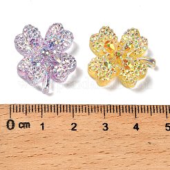 Transparent Resin Cabochon&nbsp;CRES-I044-15