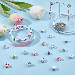 Handmade Porcelain Beads&nbsp;PORC-SC0001-32B