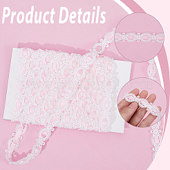 1Pc Polyester Lace Ribbon&nbsp;OCOR-GF0006-17