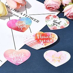 Coated Paper Thank You Greeting Card&nbsp;DIY-FS0007-76E