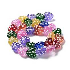 Transparent Glass Beads Strands&nbsp;GLAA-P057-C08
