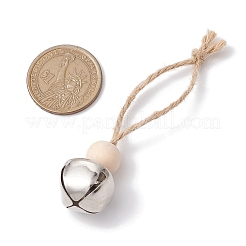 Iron Bell Pendant Decoration&nbsp;HJEW-JM02228-03